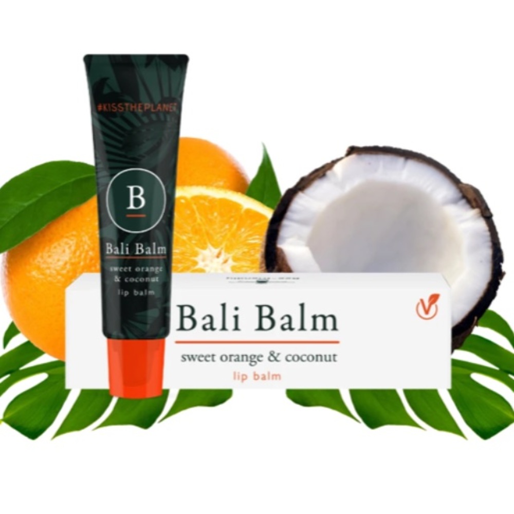 Bali Balm Lip Balm Sweet Orange & Coconut BNIB